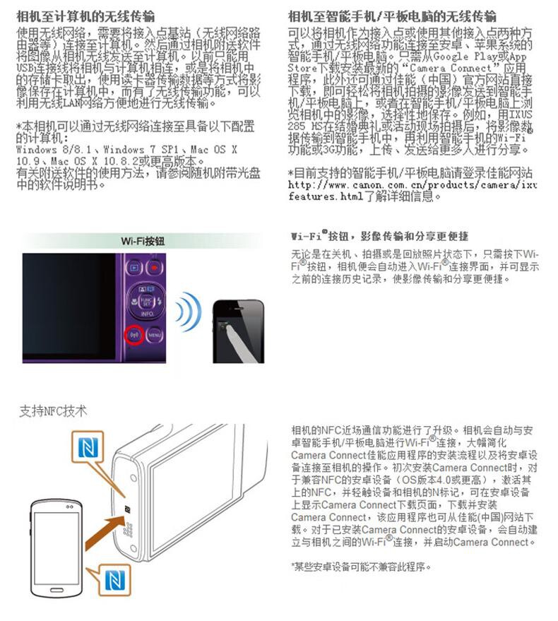 佳能（Canon）IXUS 285 HS 数码相机 卡片机 学生入门便携式家用照相机 黑色（含64G卡+读卡器+包） 详情图 4