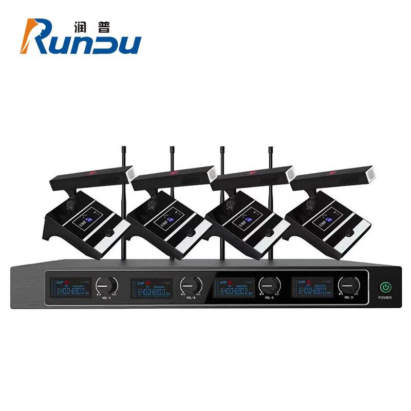 润普 座式麦克风 RP-WX6004 1个/个 尺寸:200×150×50mm 电池容量:1000-2000mA 类型:电池