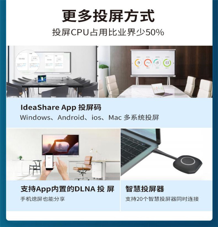 华为企业办公智慧会议触摸一体大屏IdeaHub Board 65+挂墙支架（套） 详情图 11