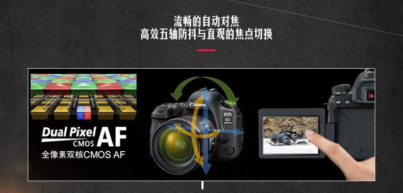 佳能 EOS 6D Mark II 单反照相机 (套) 详情图 12