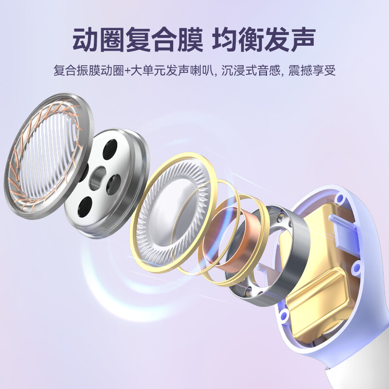 唯晟WSM21蓝牙版本：5.2 待机时间：60小时 充电时间：1-2H迷你多彩无线耳机（黑色）/个 详情图 6
