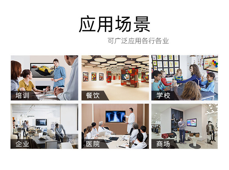 中银科技（BOCT）KT6510 65英寸壁挂广告机液晶高清显示器（台） 详情图 13