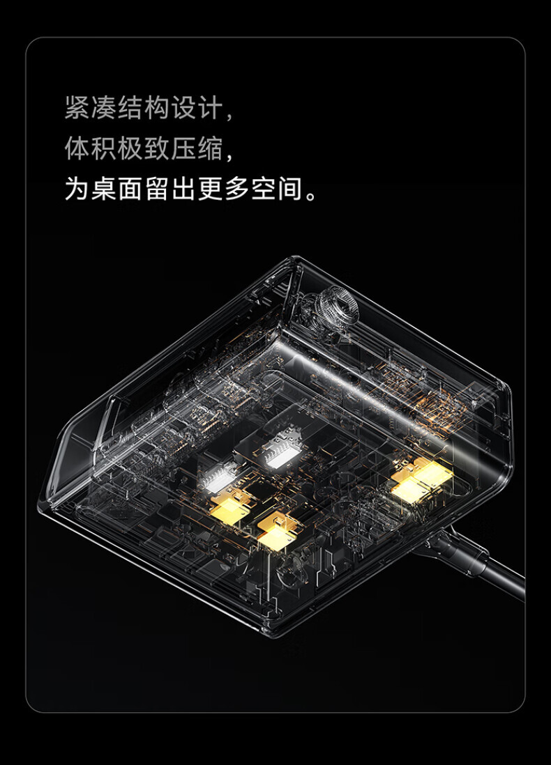 ANKER安克桌面充pro250W屏显桌面充电站Prime 氮化镓type-c快充适用iphone16苹果15安卓usb笔记本充电器 详情图 28