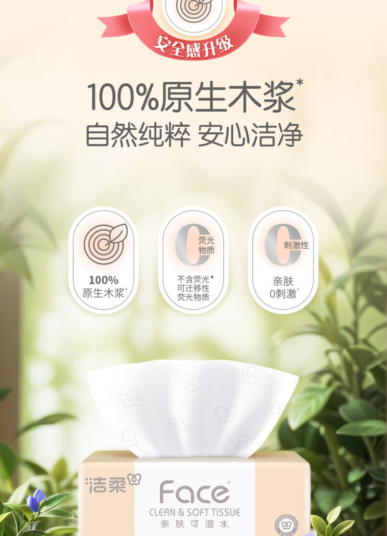 洁柔 PR288-36E 粉Face柔韧3层100抽*36包 SH (单位：箱) 详情图 12